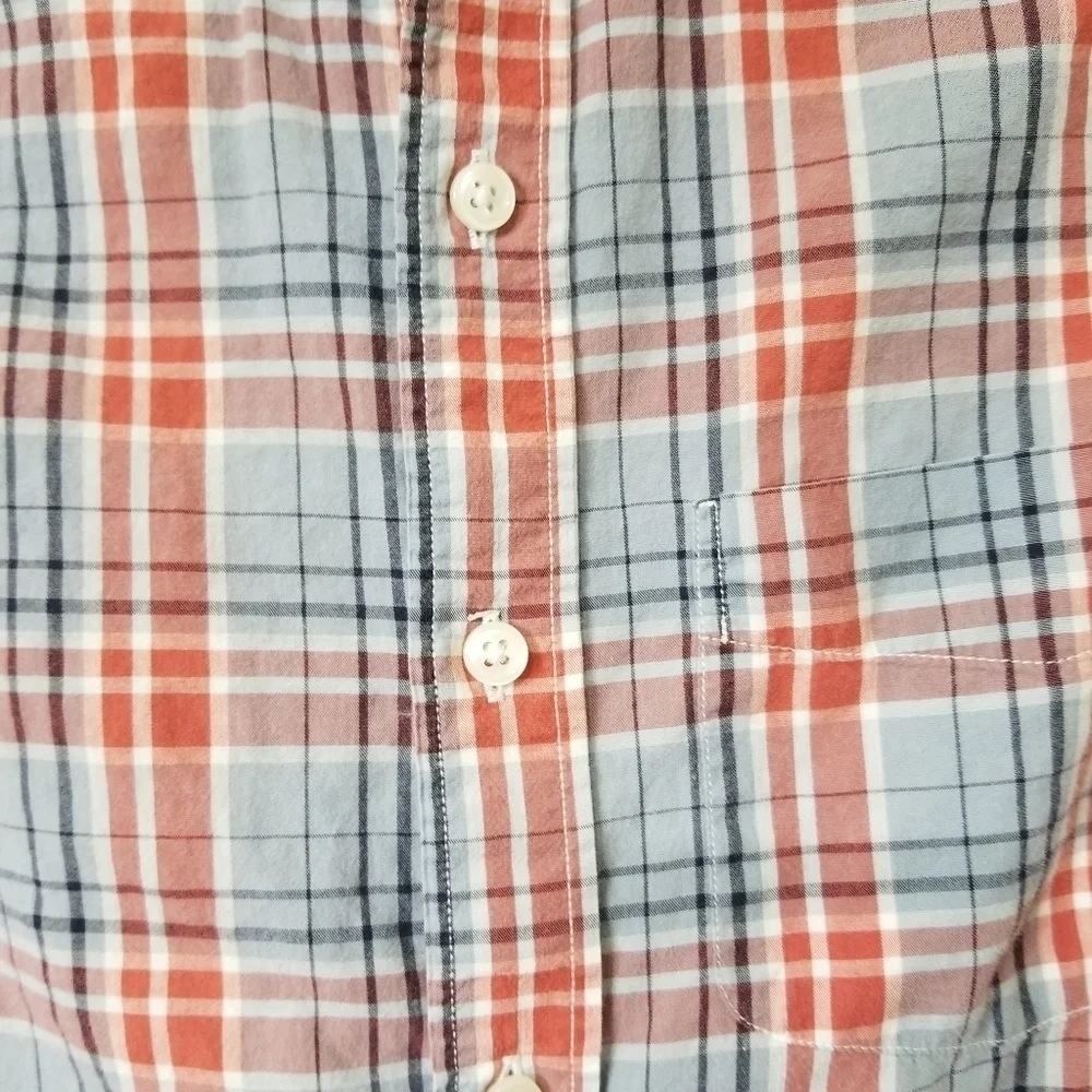 J. Crew plaid slim fit button down
